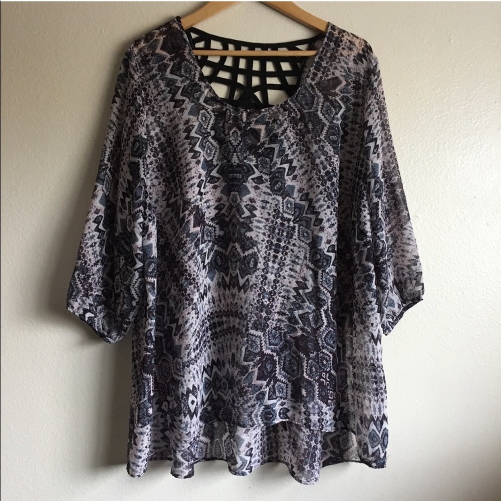 Maurice’s Caged-Back Top